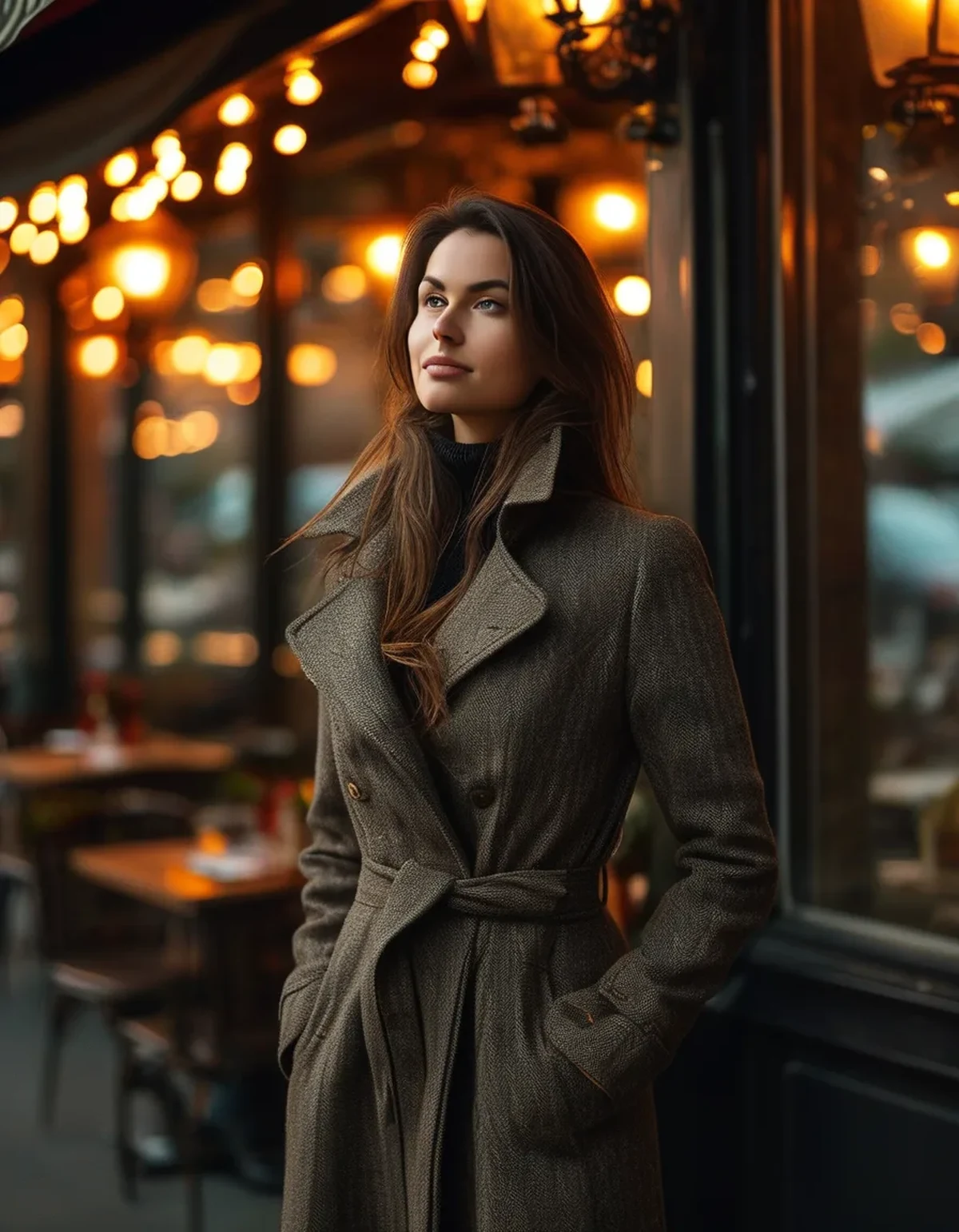 Why a Tall Woman's Coat Decides the Whole Date Night Outfit