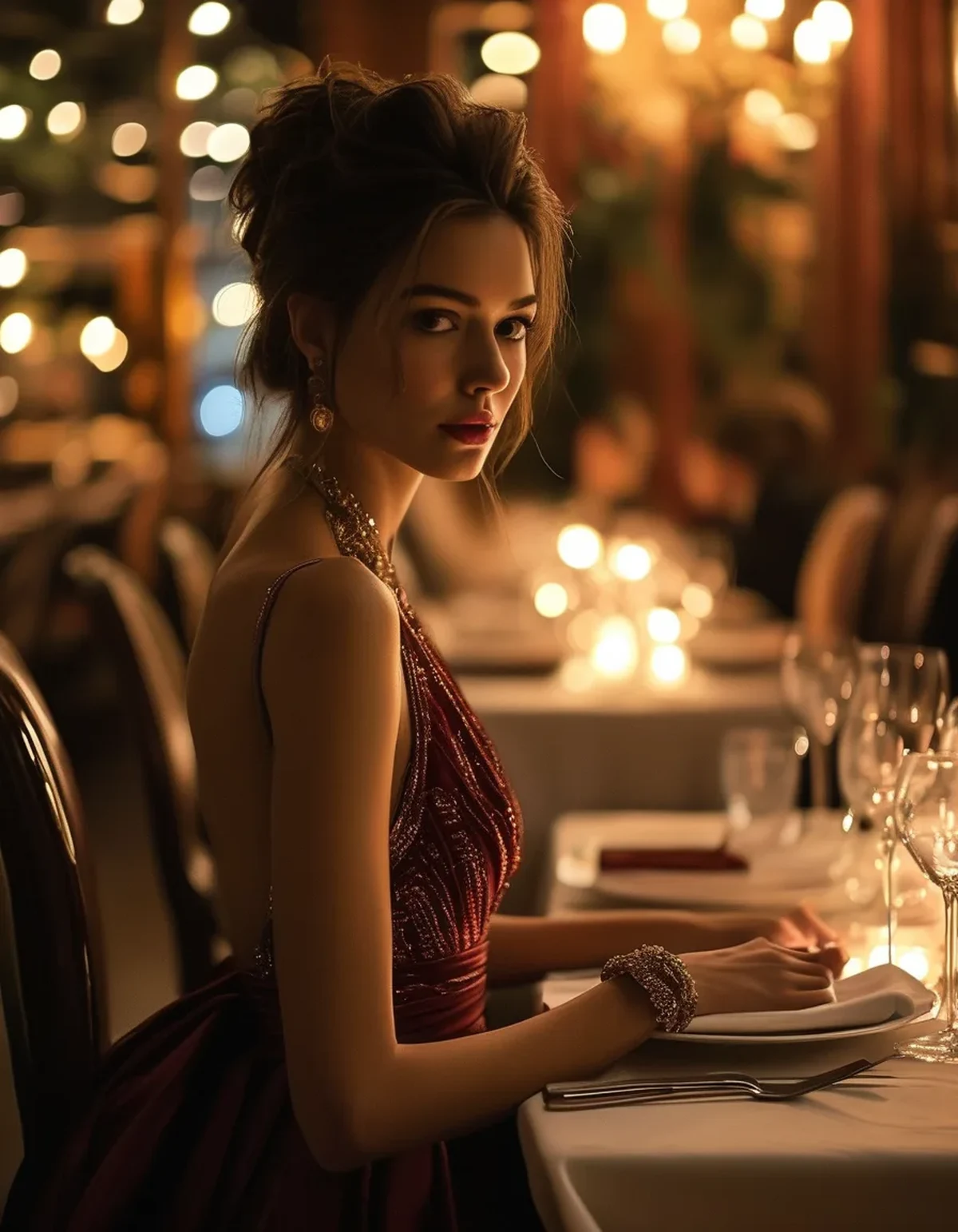 Why Restaurant Lighting Changes What a Tall Woman Should Wear